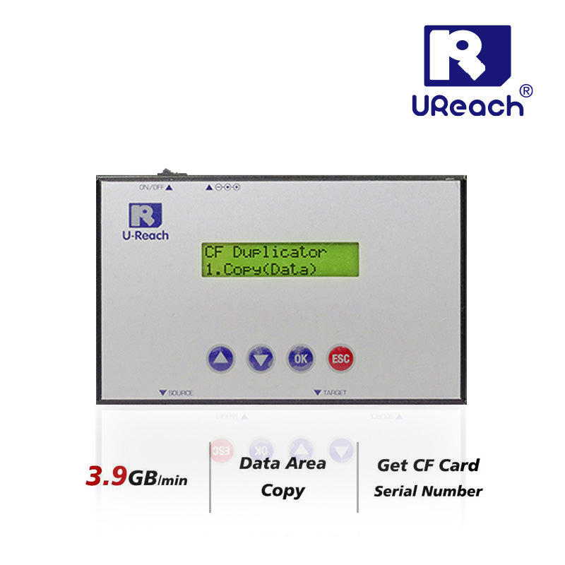 UReach CF121 1 to 1 CF Card Duplicator CF Card Copier & Data Eraser