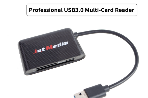 新着商品：JetMedia CR301 高品質 CF/SD/Micro SD カード USB3.0 3.1 3.2 リーダー ハブ ドッキング