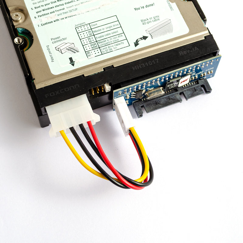 3.5 IDE HDD to SATA adapter (external power)