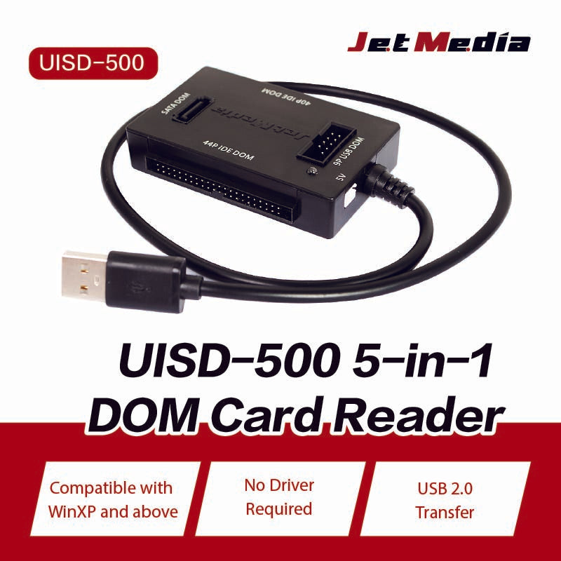 JetMedia USID-500 5-in-1 DOM Card Reader