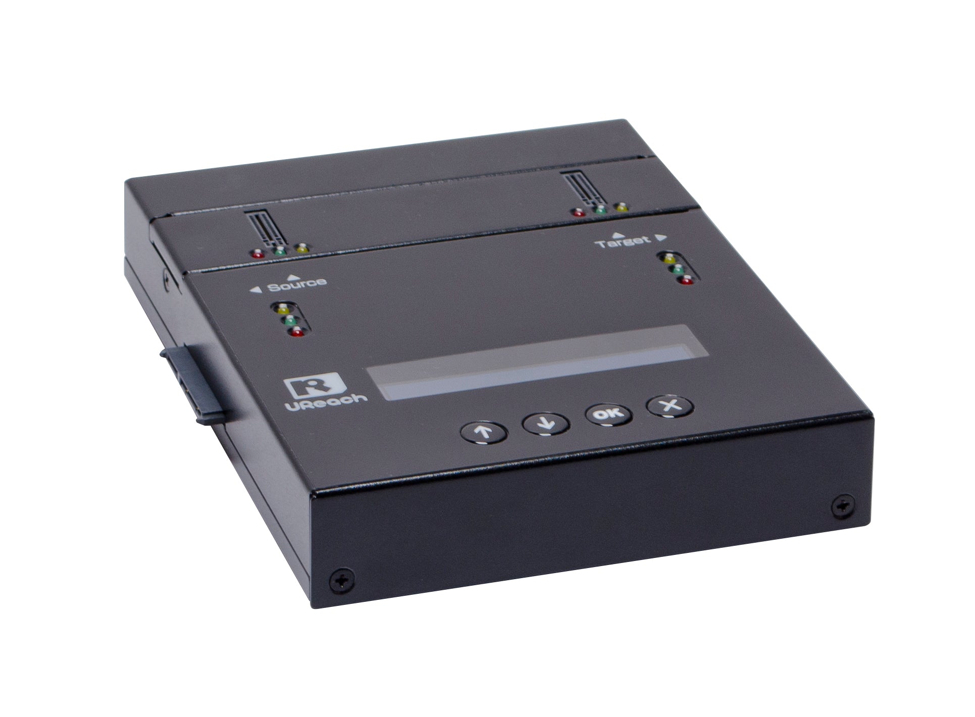 U-Reach SP151 1:1 Standalone M.2 NVMe/SATA Duplicator and Eraser for NVME & SATA devices, Ultra high speed of 24GB/min