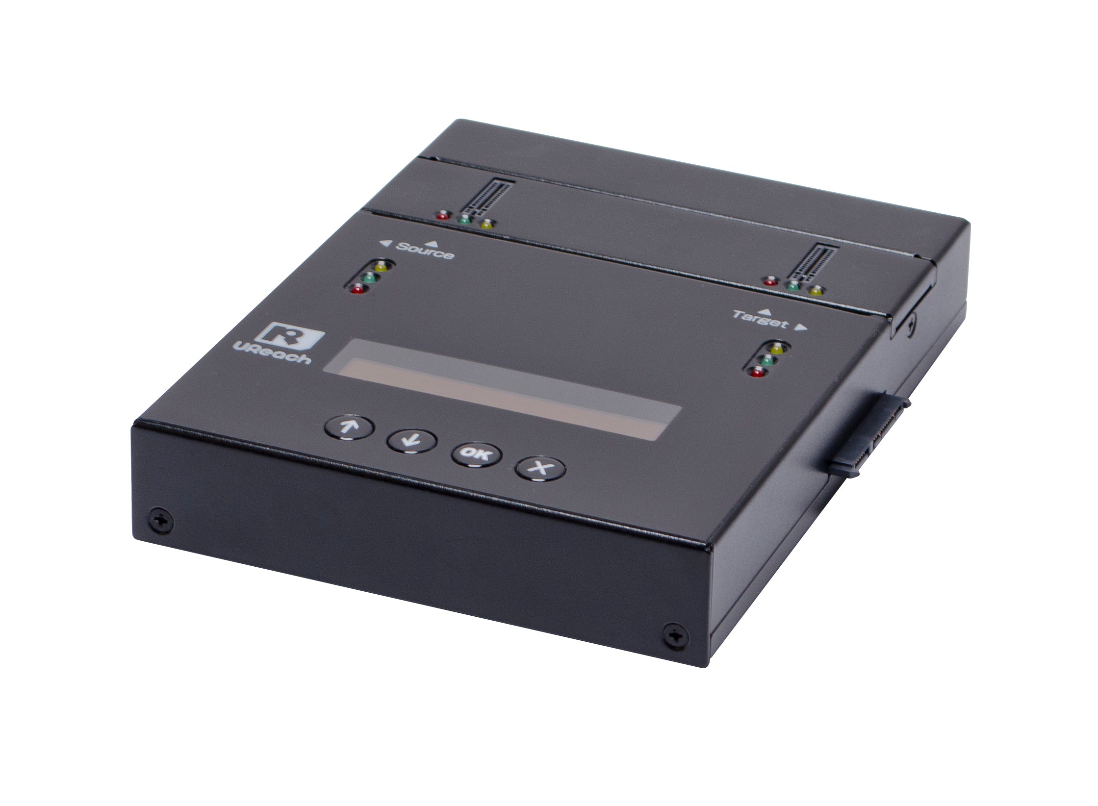 U-Reach SP151 1:1 Standalone M.2 NVMe/SATA Duplicator and Eraser for NVME & SATA devices, Ultra high speed of 24GB/min