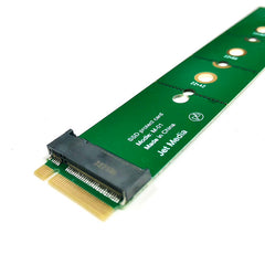 JetMedia M.2 PCIe M-Keyエクステンションカードです