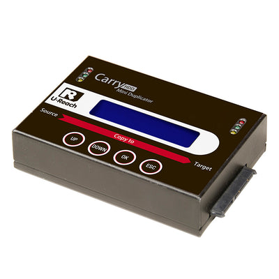 U-Reach PRO118 Hard Drive Duplicator and Eraser for 2.5in / 3.5in SATA Drives, Standalone and Portable