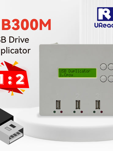 U-Reach UB300M 1 to 2  Standalone USB Flash Drive Duplicator and Data Eraser