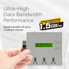 U-Reach UB300M 1 to 2  Standalone USB Flash Drive Duplicator and Data Eraser