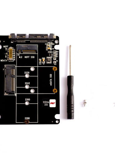 JetMedia M.2 NGFF/mSATA to SATA Adapter