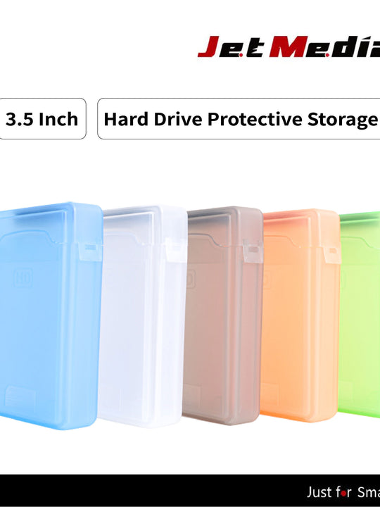 JetMedia 3.5 Inch HDD/SSD Hard Drive Protective Storage Box