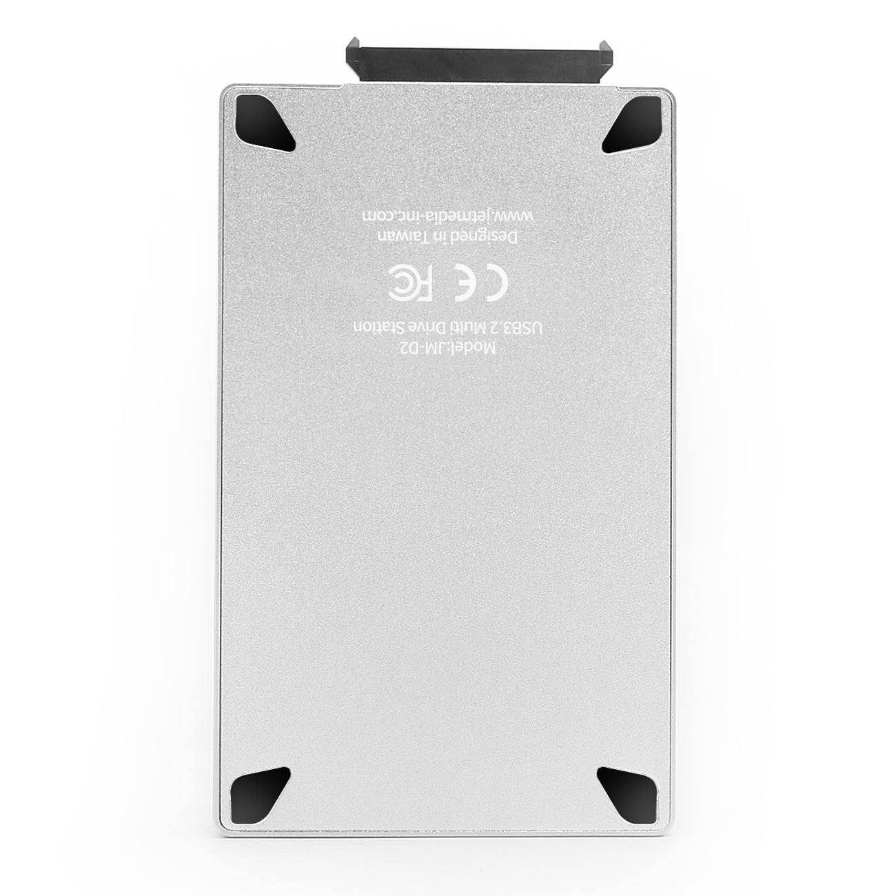 JM-D2 <br>M.2 NVMe/SATA/USB3.2 三合一硬碟底座_銀色