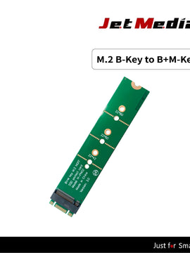 JetMedia M.2 B-Key to B+M-Key Adapter