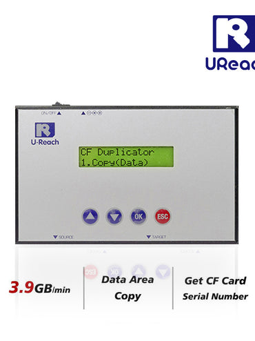 U-Reach CF-121  Standalone 1 to 1 CF Card Duplicator & Data Eraser