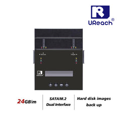 U-Reach PP281 1:1 M.2 SATA/NVMe デュアルインターフェイスハードディスク デュプリケーター & データ消去専用機