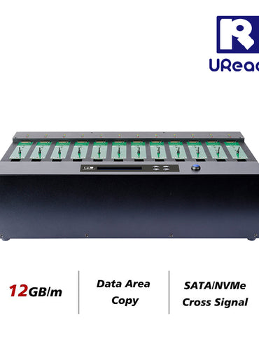 U-Reach PV1200 1：11 M.2 (SATA/NVME) SSDデュプリケーター & データ消去専用機