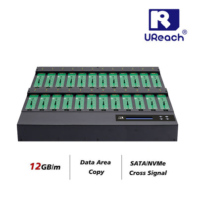 Standalone M.2 SATA & M.2 NVMe Duplicator and Eraser - HDD/SSD Cloner/Wiper  for M.2 PCIe AHCI/NVMe, M.2 SATA, 2.5/3.5 SATA Drives - External Hard