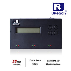 U-Reach SD312NM 1 to 2  Standalone SD / microSD card Duplicator and Data Eraser