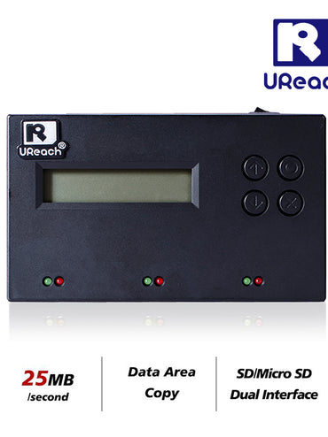 U-Reach SD312N 1:2 SDカード/MicroSD デュプリケーター&データ消去専用機