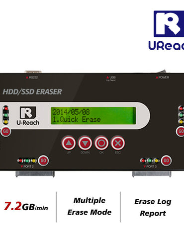 U-Reach TP400 4口 SATA硬碟抹除機
