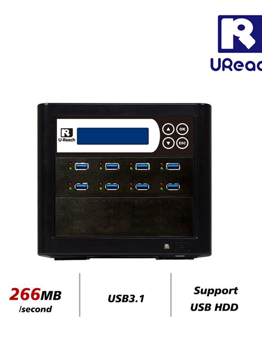 U-Reach UB308-B USB-HDD USB3.0 デュプリケーター
