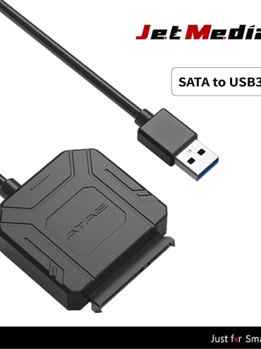 JetMedia U3-SAT01 SATA to USB3.0 Adapter