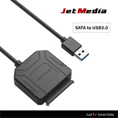 JetMedia U3-SAT01は、SATAからUSB3.0へのアダプターです
