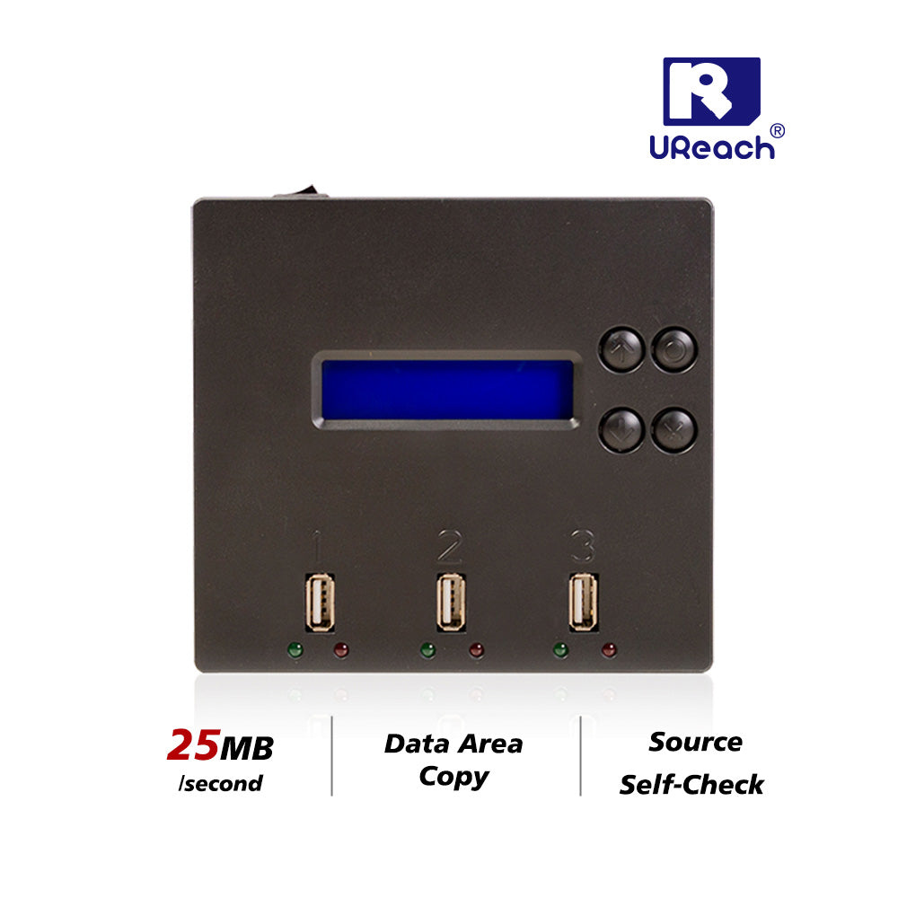 U-Reach 1 to 2 Standalone SD / microSD Flash Duplicator