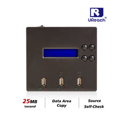 U-Reach UB300 1對2 USB拷貝機 對拷機 & 抹除機 銷毀機