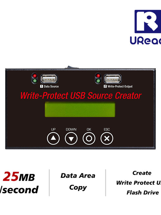 WP200D 1：1  USBメモリ 書き込み禁止 デュプリケーター