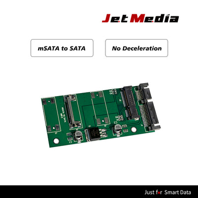 JetMedia mSATA轉SATA轉板